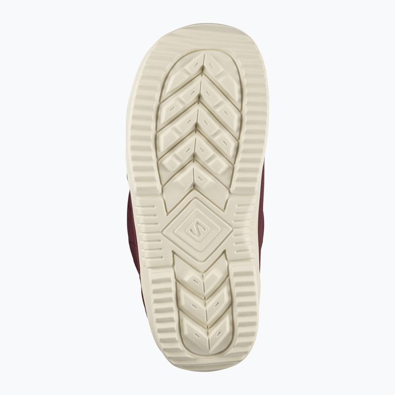 Dámske snowboardové topánky Salomon Pearl Boa W tawny port/tawny port/vanilla ice 7