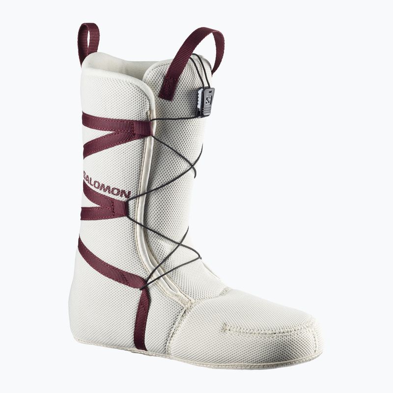 Dámske snowboardové topánky Salomon Pearl Boa W tawny port/tawny port/vanilla ice 8