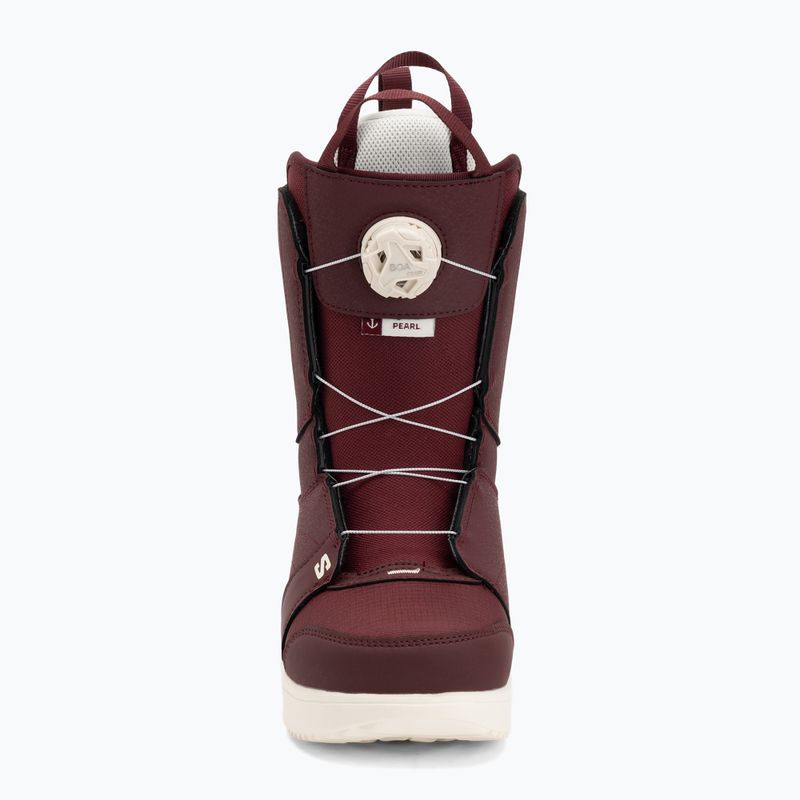 Dámske snowboardové topánky Salomon Pearl Boa W tawny port/tawny port/vanilla ice 3