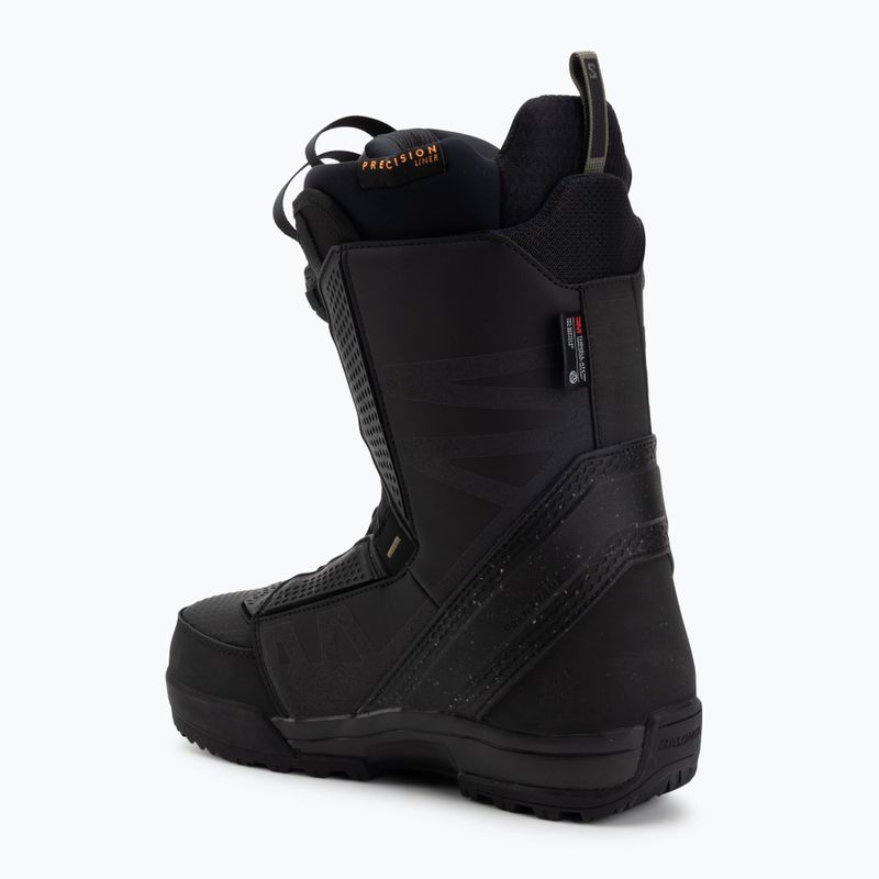 Pánske snowboardové topánky Salomon Malamute Dual Boa black 2