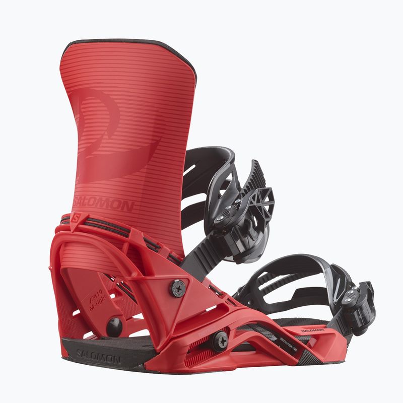 Pánske viazania na snowboard Salomon District fiery red 2