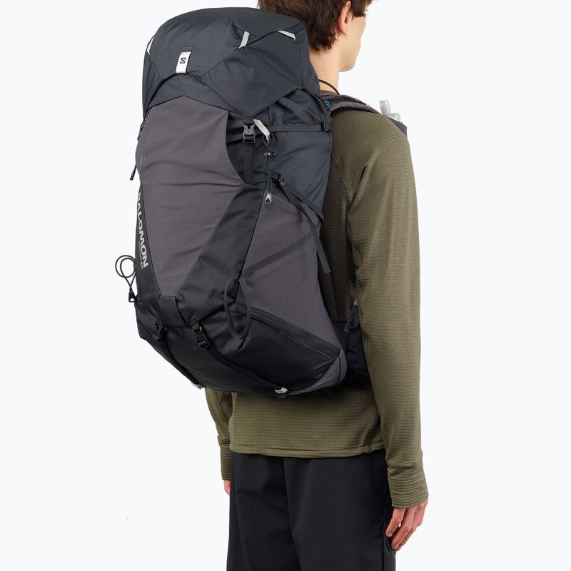 Turistický batoh męski Salomon Aerotrek 50 l anthracite/nine iron/alloy 3