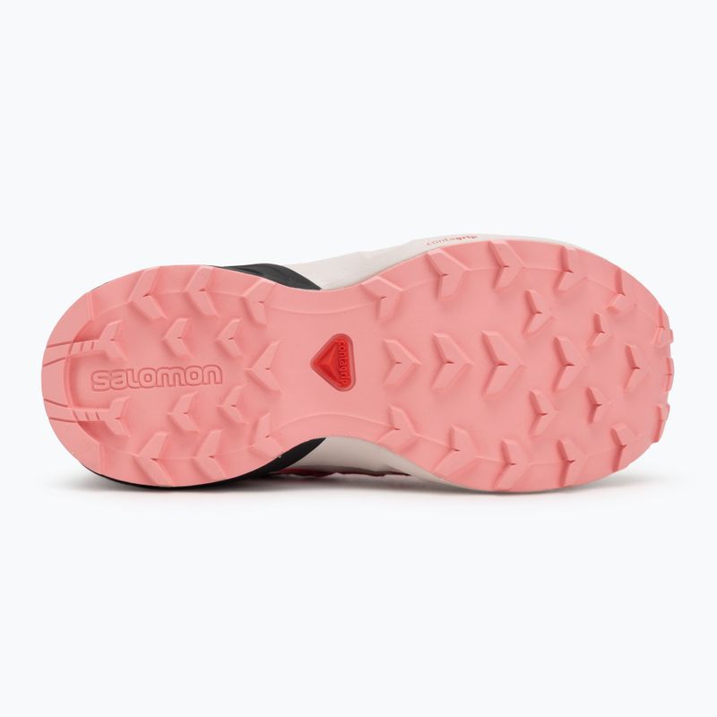 Detské bežecké topánky Salomon Speedcross Waterproof grisaille/hushed violet/rouge red 4