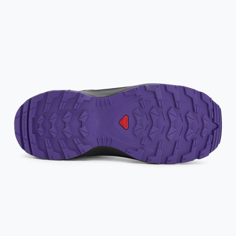 Detské turistické topánky Salomon XA Pro V8 MID WP turbulence / black / liberty 4