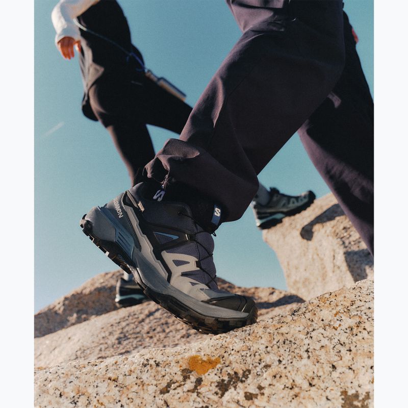 Pánske trekingové topánky Salomon X Ultra 360 GTX blue nights/dark navy 8