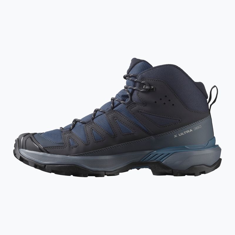 Pánske trekingové topánky Salomon X Ultra 360 Mid GTX blue nights / dark navy / dark blue 9