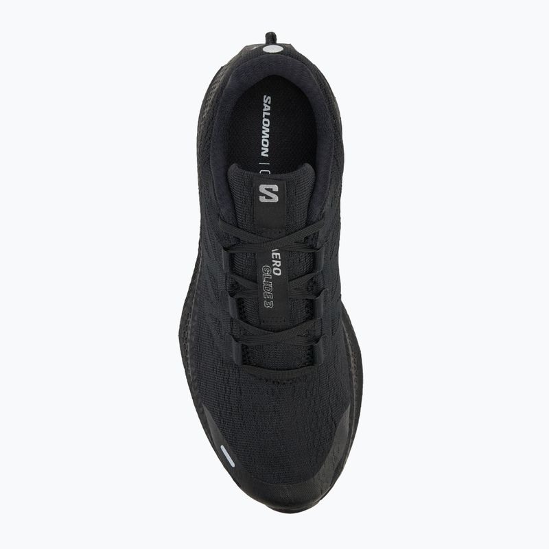 Pánske bežecké topánky Salomon Aero Glide 3 black/black/ftw silver 5