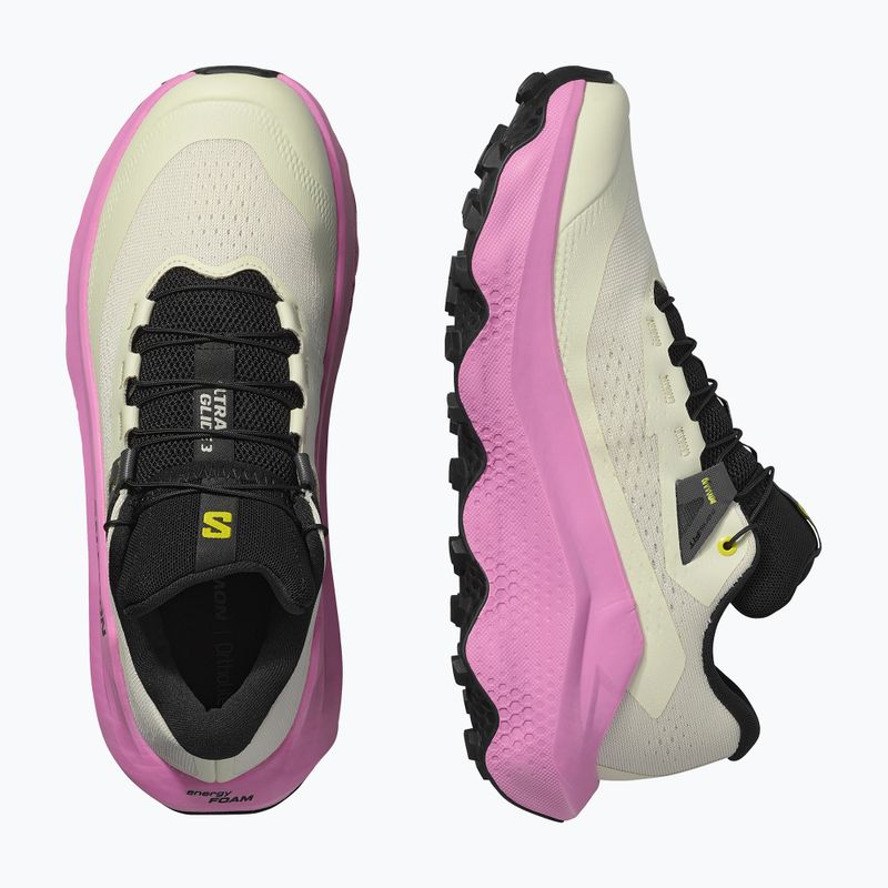 Dámske bežecké topánky Salomon Ultra Glide 3 almond milk/cyclamen/black 6