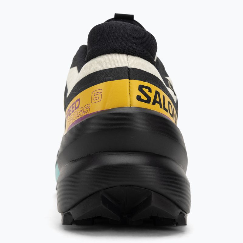 Pánske bežecké topánky Salomon Speedcross 6 GTX transparent yellow/black/waterfall 6