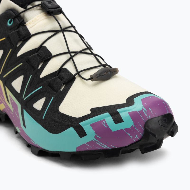 Pánske bežecké topánky Salomon Speedcross 6 GTX transparent yellow/black/waterfall 7