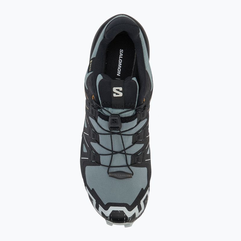Pánske bežecké topánky Salomon Speedcross 6 GTX trooper/black/wood thrush 5
