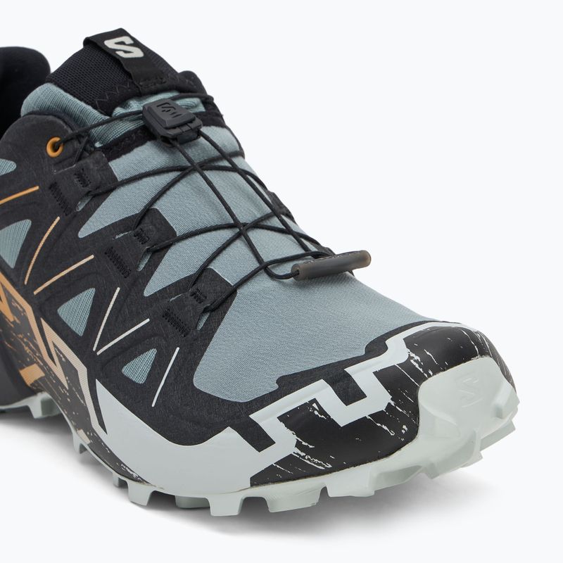 Pánske bežecké topánky Salomon Speedcross 6 GTX trooper/black/wood thrush 7