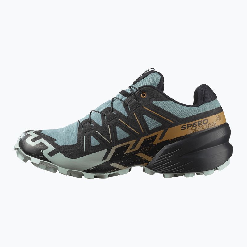 Pánske bežecké topánky Salomon Speedcross 6 GTX trooper/black/wood thrush 3