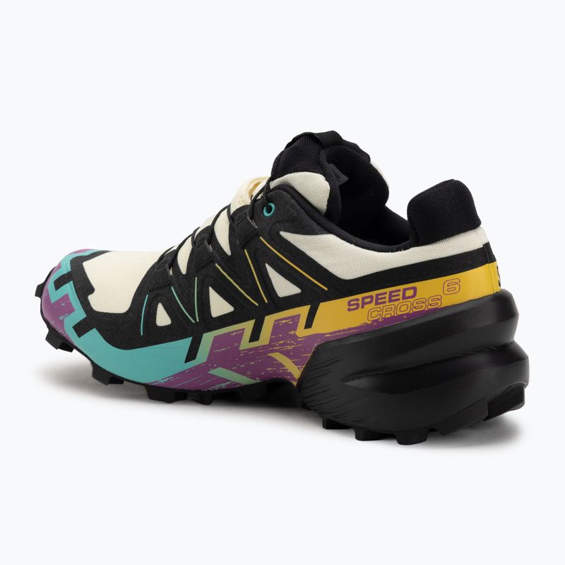 Dámske bežecké topánky Salomon Speedcross 6 GTX transparent yellow/black/waterfall 3