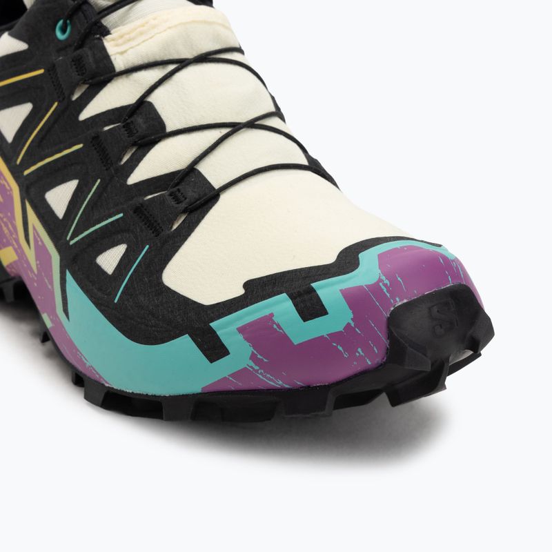 Dámske bežecké topánky Salomon Speedcross 6 GTX transparent yellow/black/waterfall 7
