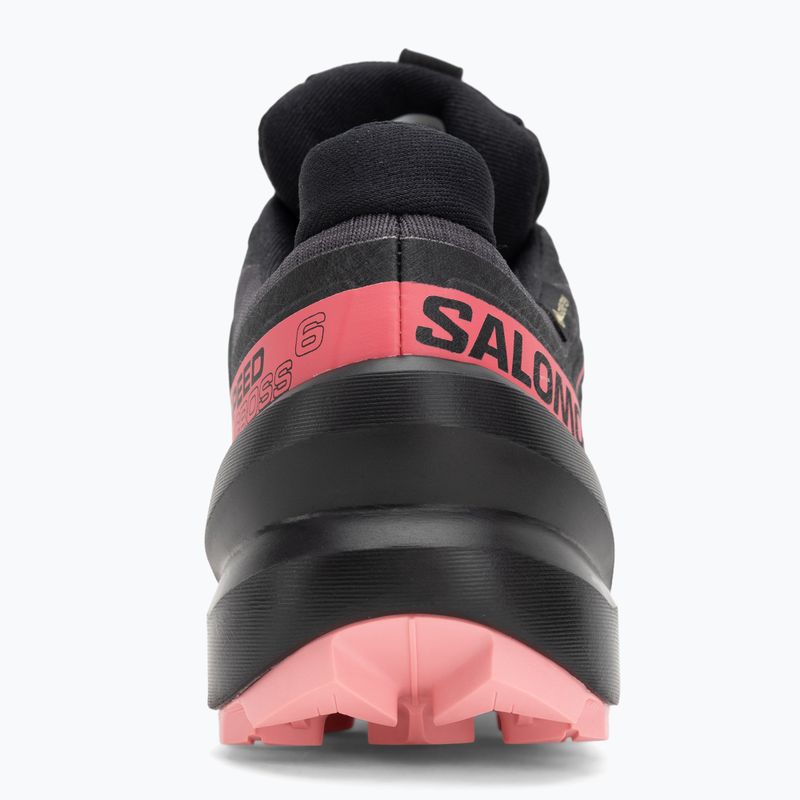 Dámske bežecké topánky Salomon Speedcross 6 GTX nine iron/black/flamingo pink 6