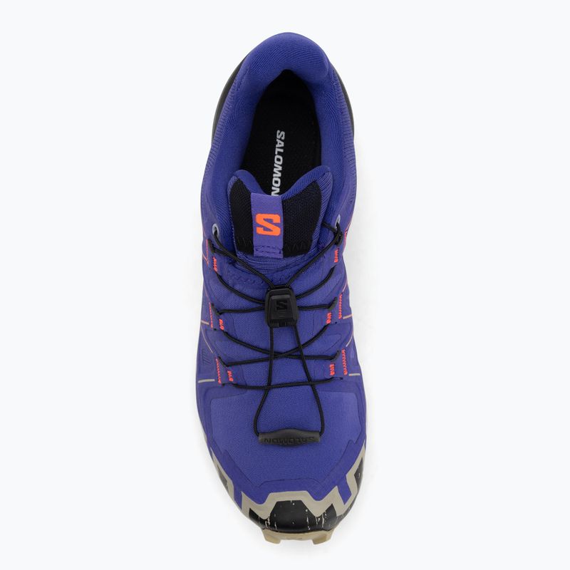 Dámske bežecké topánky Salomon Speedcross 6 liberty/black/neon flame 5