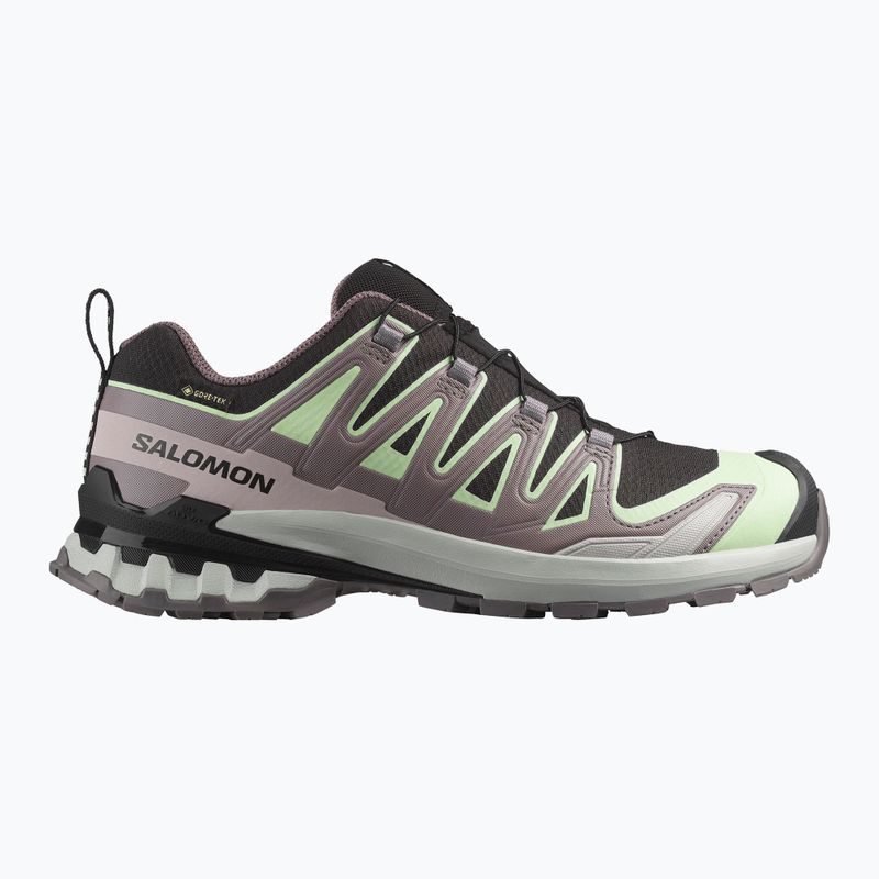 Dámske bežecké topánky Salomon XA PRO 3D V9 GTX black/patina green/gray violet 8