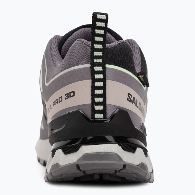Dámske bežecké topánky Salomon XA PRO 3D V9 GTX black/patina green/gray violet 6