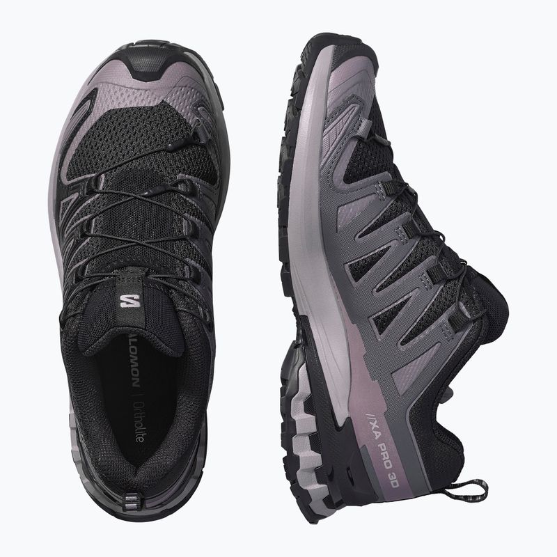 Pánske bežecké topánky Salomon XA Pro 3D V9 black/gull/excalibur 6