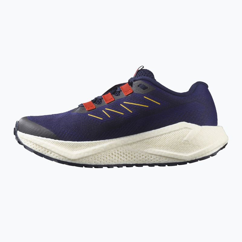 Dámske bežecké topánky Salomon Aero Blaze 3 GRVL astral aura/maritime blue/haute red 10