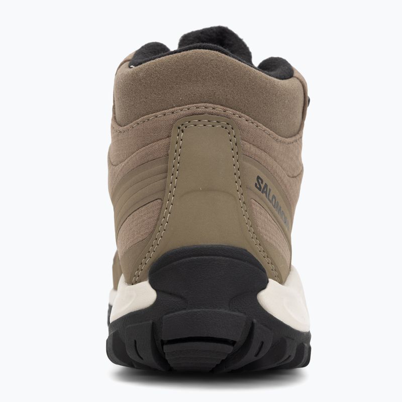 Pánske trekové topánky Salomon Shelter WP stone gray/black/rainy day 6