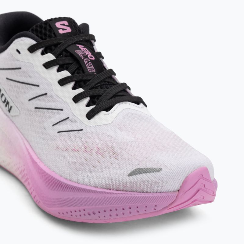 Dámske bežecké topánky Salomon Aero Blaze 3 white/black/cyclamen 7