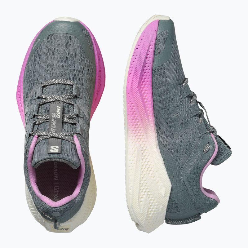 Dámske bežecké topánky Salomon Aero Blaze 3 sedona sage/vanilla ice/cyclamen 6