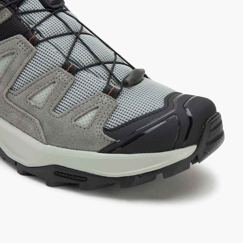 Pánske trekingové topánky Salomon X Ultra 360 Leather GTX wrought iron / sedona sage / sierra 7