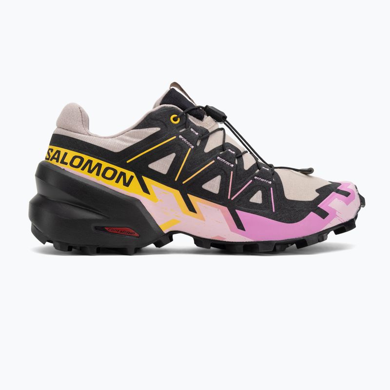 Dámske bežecké topánky Salomon Speedcross 6 etherea/black/cyclamen 2