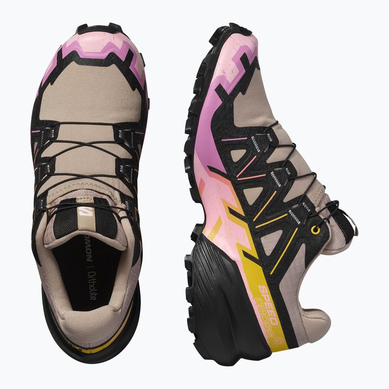 Dámske bežecké topánky Salomon Speedcross 6 etherea/black/cyclamen 9