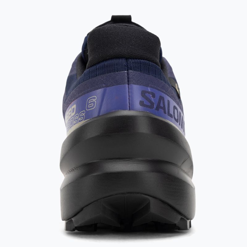 Pánske bežecké topánky Salomon Speedcross 6 GTX maritime blue/black/cherry tomato 6