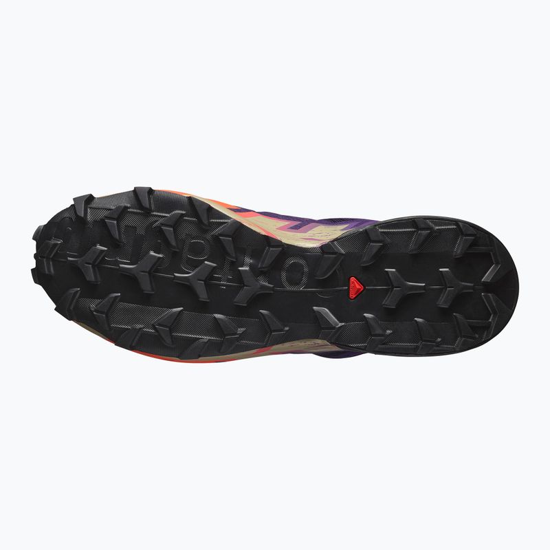 Pánske bežecké topánky Salomon Speedcross 6 GTX maritime blue/black/cherry tomato 5
