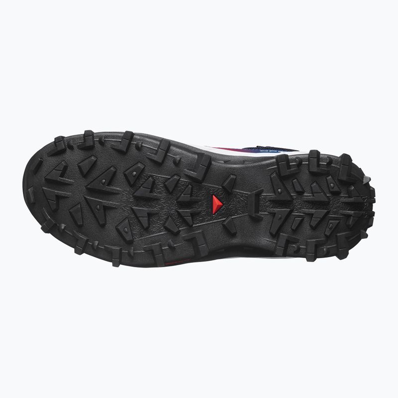 Pánske turistické topánky Salomon Crosstrak Powder WP Equipe black/black 4