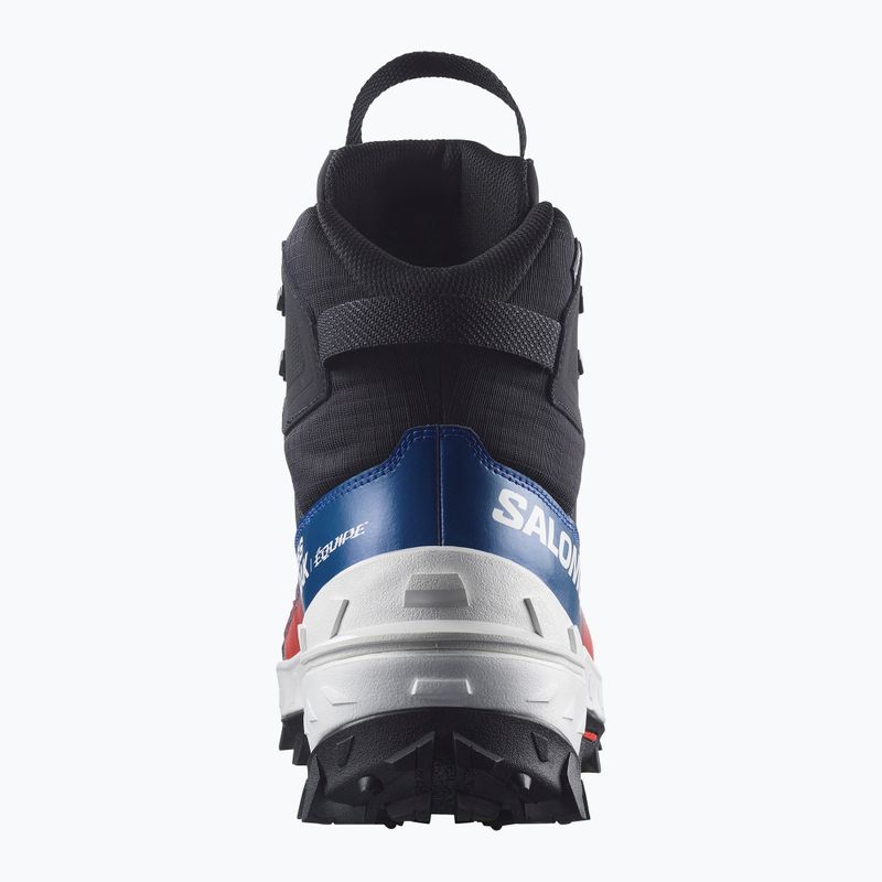 Pánske turistické topánky Salomon Crosstrak Powder WP Equipe black/black 5