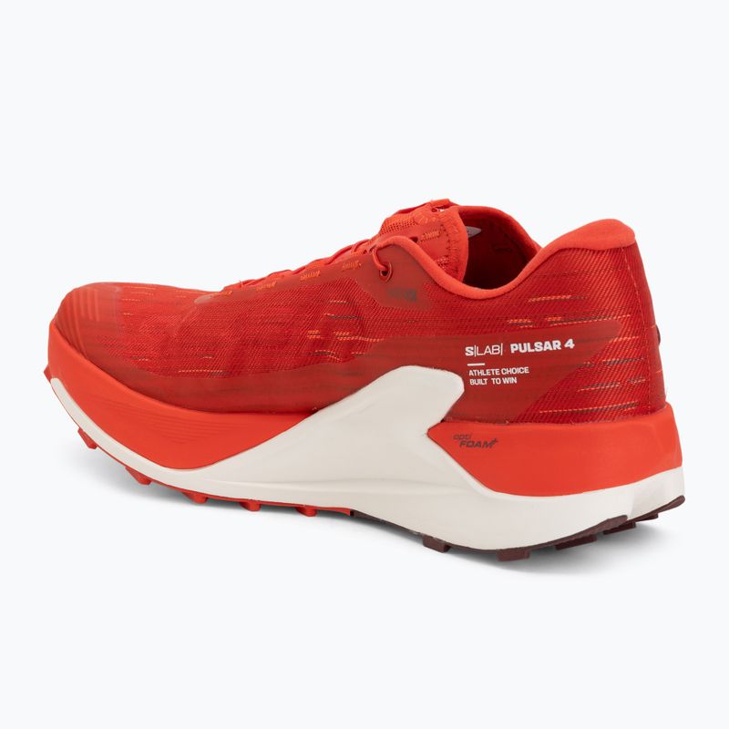 Bežecké topánky Salomon S/Lab Pulsar 4 fiery red/vanilla ice/andorra 3