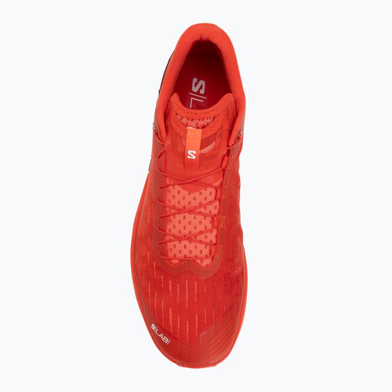 Bežecké topánky Salomon S/Lab Pulsar 4 fiery red/vanilla ice/andorra 5