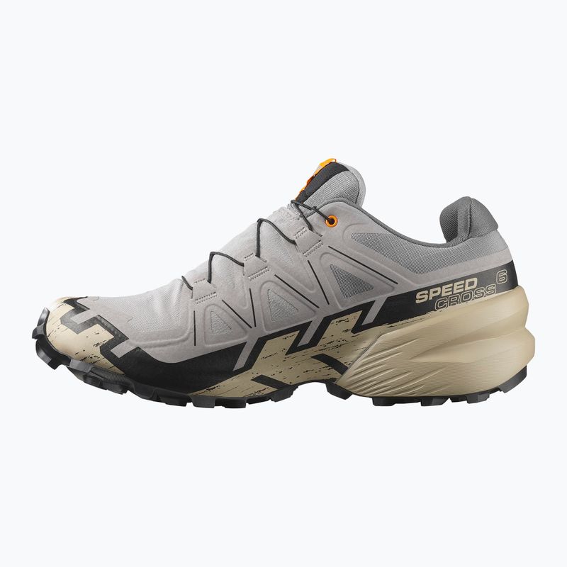 Pánske bežecké topánky Salomon Speedcross 6 GTX gull/white pepper/black 3