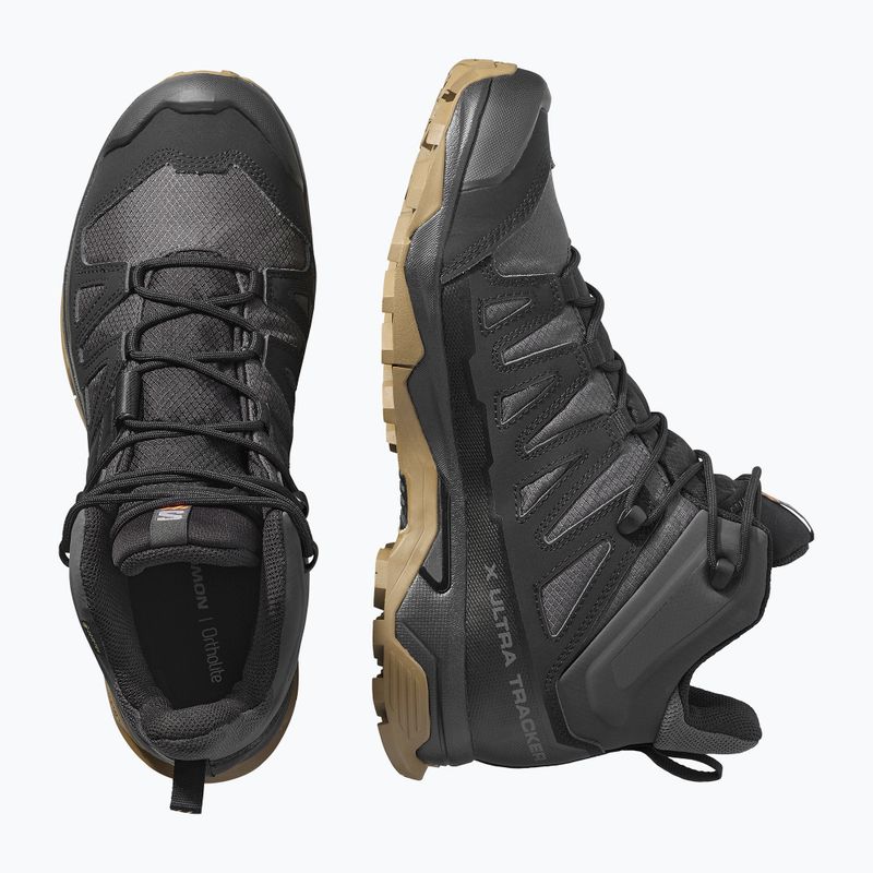 Trekingové topánky Salomon X Ultra Tracker GTX black/asphalt 5