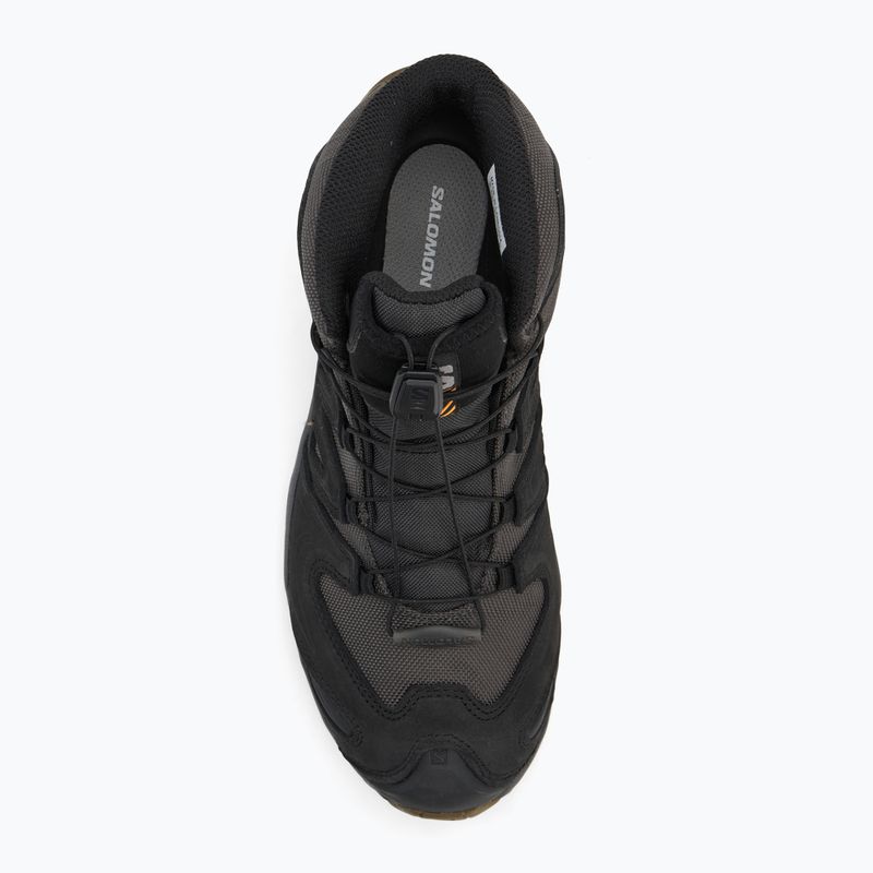 Pánske trekové topánky Salomon XA Tracker GTX black/asphalt/coyote brown 5