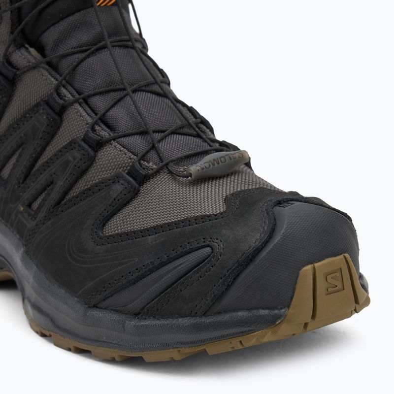 Pánske trekové topánky Salomon XA Tracker GTX black/asphalt/coyote brown 7