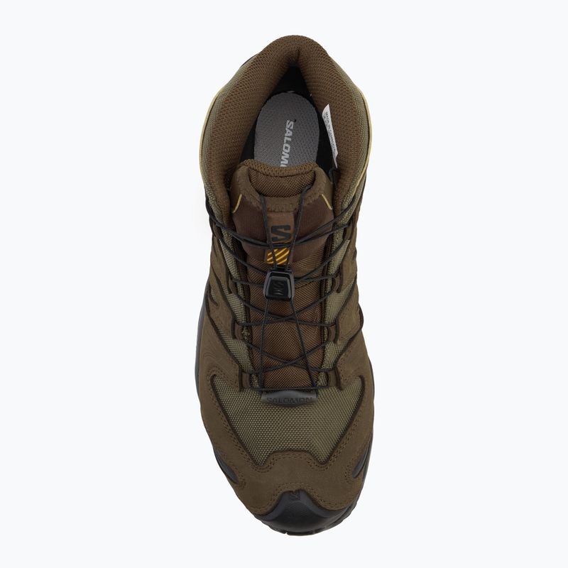 Pánske trekové topánky Salomon XA Tracker GTX earth brown/olive night/black 5
