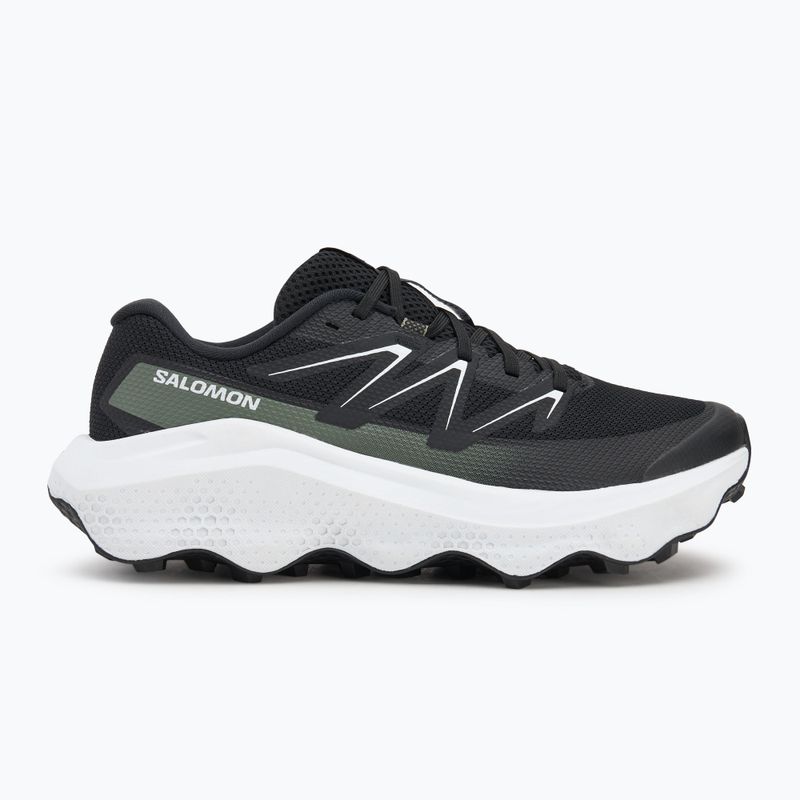 Pánske bežecké topánky Salomon Ultra Flow 2 black/white/agave green 2