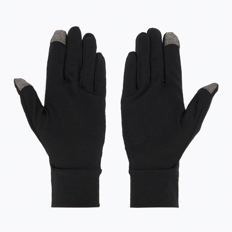 Bežecké rukavice Salomon Merino Gloves deep black 3