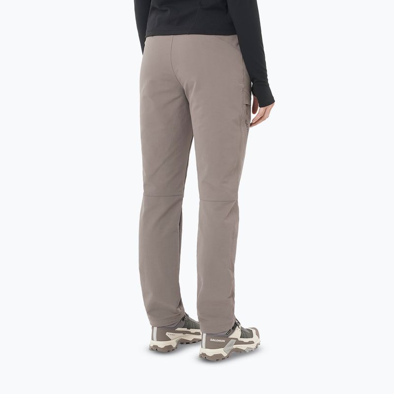 Dámske trekingové nohavice Salomon Wayfarer Warm iron 2
