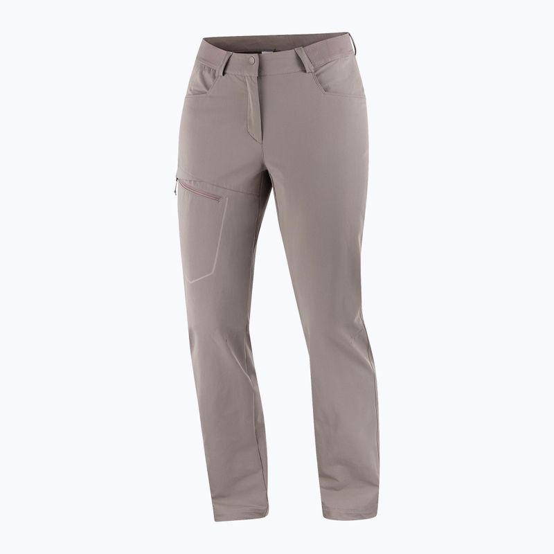 Dámske trekingové nohavice Salomon Wayfarer Warm iron 4