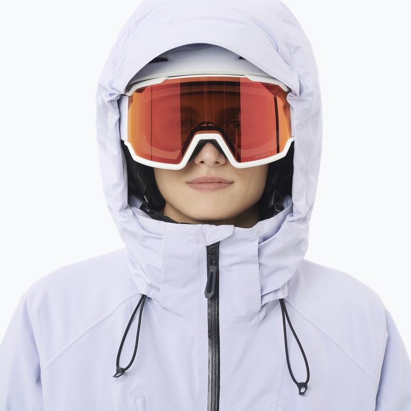 Dámska lyžiarska bunda Salomon Brilliant 2.0 cosmic sky 3