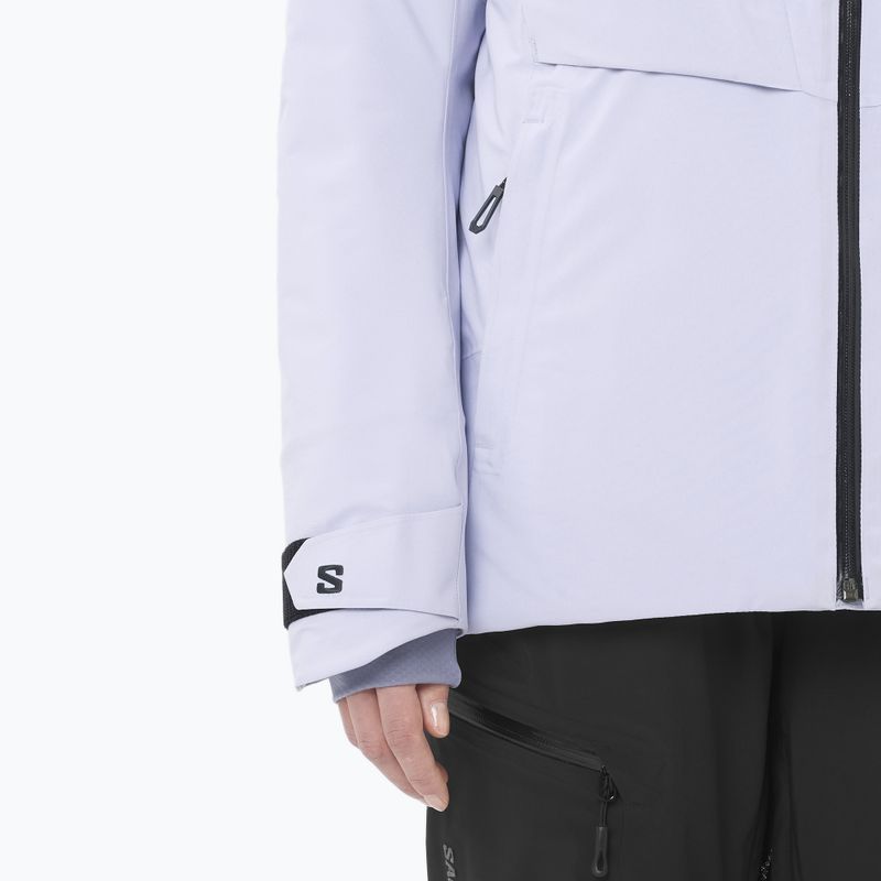 Dámska lyžiarska bunda Salomon Brilliant 2.0 cosmic sky 6