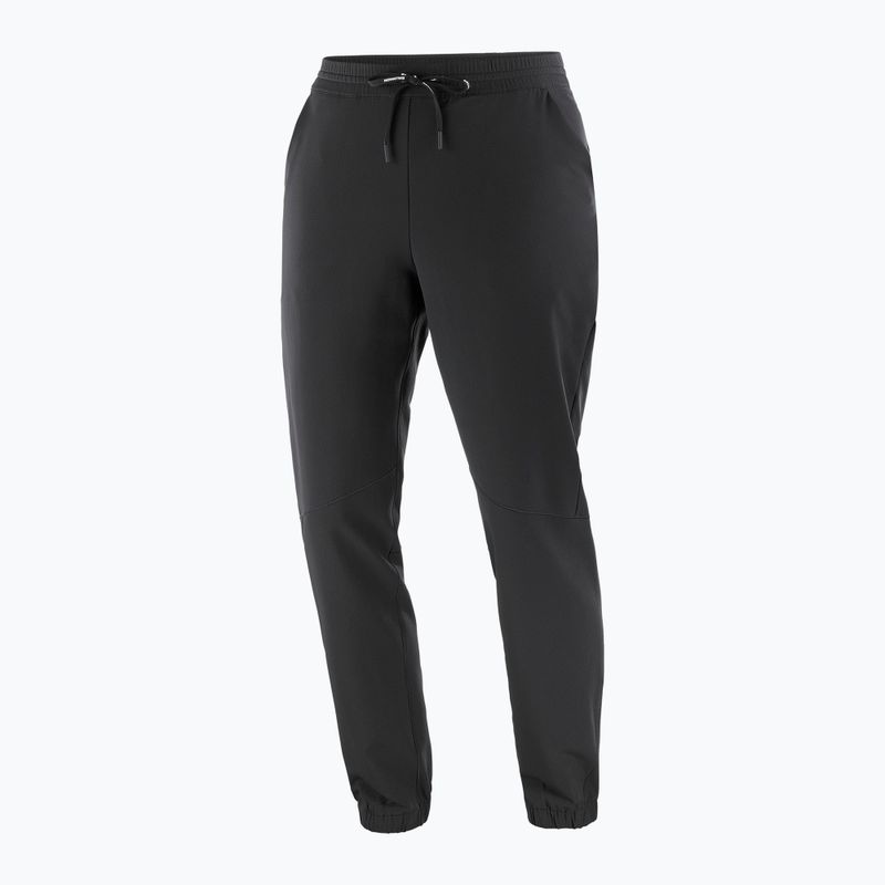 Dámske bežecké nohavice Salomon Shakeout Hexaflow Pants deep black 8