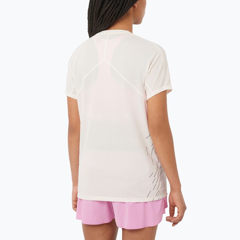 Dámske bežecké tričko Salomon Sense Aero SS Tee GFX whisper white 3